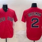 Boston Red Sox #2 Xander Bogaerts Red Cool Base Stitched Baseball Jersey