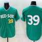 Boston Red Sox #39 Marcelo Mayer Green 2025 City Connect Limited Stitched Baseball Jersey