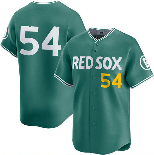 Boston Red Sox #54 Lucas Giolito Green 2025 City Connect Limited Stitched Baseball Jersey