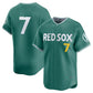 Boston Red Sox #7 Masataka Yoshida 2025 City Connect Limited Player Jersey - Green Stitched Baseball Jersey