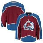 Johmsee C.Avalanche Burgundy Home Authentic Pro Jerseys