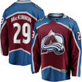 Johmsee C.Avalanche #29 Nathan MacKinnon Burgundy Home Breakaway Jerseys