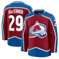 Johmsee C.Avalanche #29 Nathan MacKinnon Burgundy Home Premium Jerseys