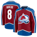 Johmsee C.Avalanche #8 Cale Makar Burgundy Home Premium Jerseys