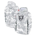 Johmsee C.Bears Arctic Camo Salute to Service Pullover Hoodies Limited Blank Player Stitched Jerseys