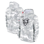 Johmsee C.Bears Arctic Camo Salute to Service Pullover Hoodies Limited Blank Player Stitched Jerseys
