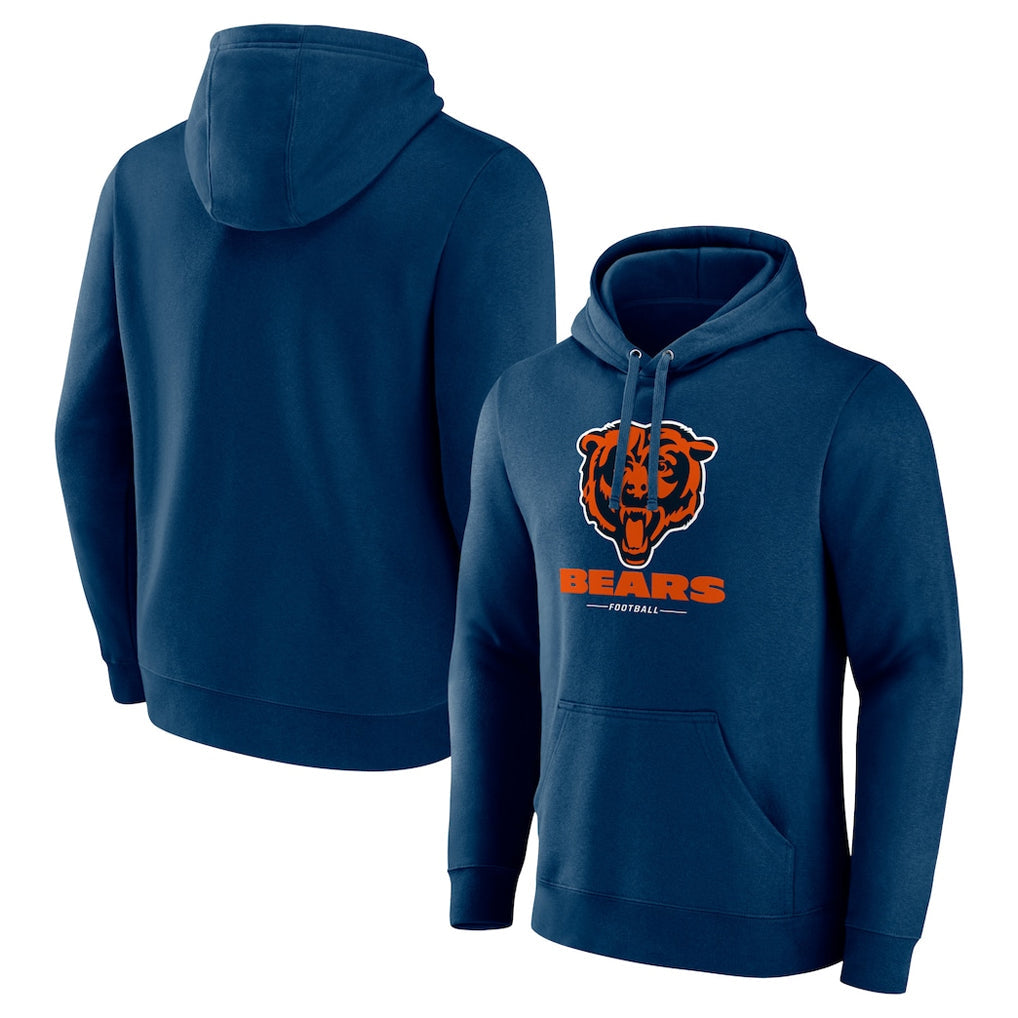 Johmsee C.Bears Blue Salute to Service Pullover Hoodies Limited Blank Player Stitched Jerseys
