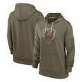 Johmsee C.Bears Olive Salute to Service Pullover Hoodies Blank Player Stitched Jerseys