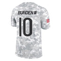 Johmsee C.Bears #10 Luther Burden III Player Arctic Camo Salute to Service Limited Stitched Jerseys