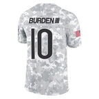 Johmsee C.Bears #10 Luther Burden III Player Arctic Camo Salute to Service Limited Stitched Jerseys