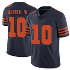Johmsee C.Bears #10 Luther Burden III Player Navy Blue Alternate Vapor Untouchable Limited Stitched Jerseys