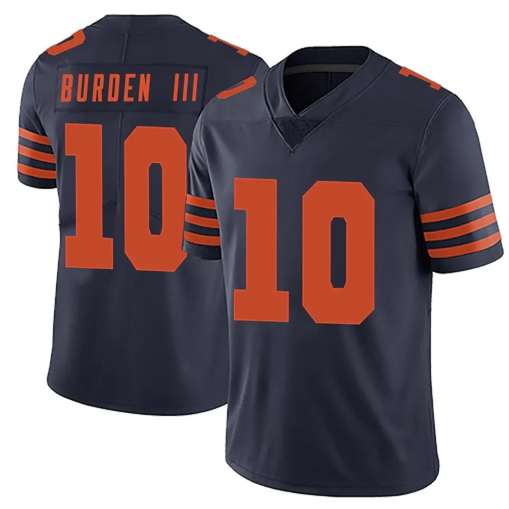 Johmsee C.Bears #10 Luther Burden III Player Navy Blue Alternate Vapor Untouchable Limited Stitched Jerseys