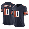Johmsee C.Bears #10 Luther Burden III Player Navy Vapor F.U.S.E. Limited Home Game Stitched Jerseys