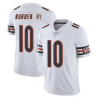 Johmsee C.Bears #10 Luther Burden III Player White Vapor Untouchable Limited Home Game Stitched Jerseys