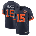 Johmsee C.Bears #15 Rome Odunze Navy 2026 Rivalries Collection Game Stitched Jerseys