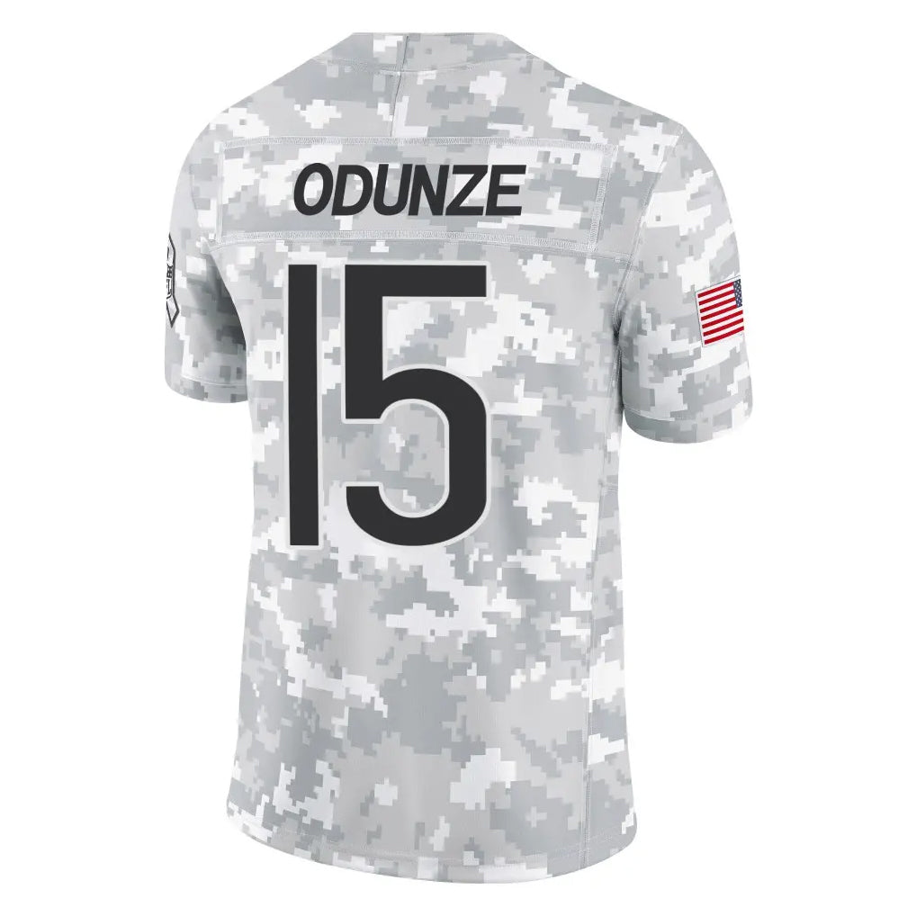 Johmsee C.Bears #15 Rome Odunze Player Arctic Camo Salute to Service Limited Stitched Jerseys