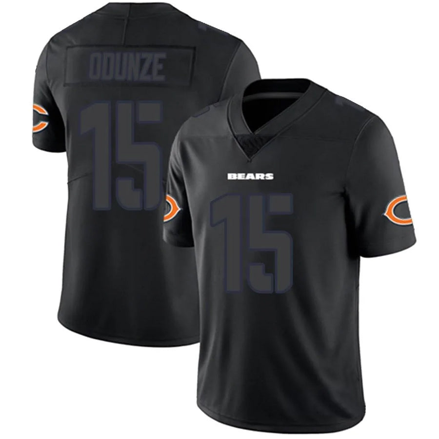 Johmsee C.Bears #15 Rome Odunze Player Legend Limited Black Game Stitched Jerseys