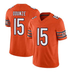 Johmsee C.Bears #15 Rome Odunze Player Orange Vapor F.U.S.E. Limited Home Game Stitched Jerseys