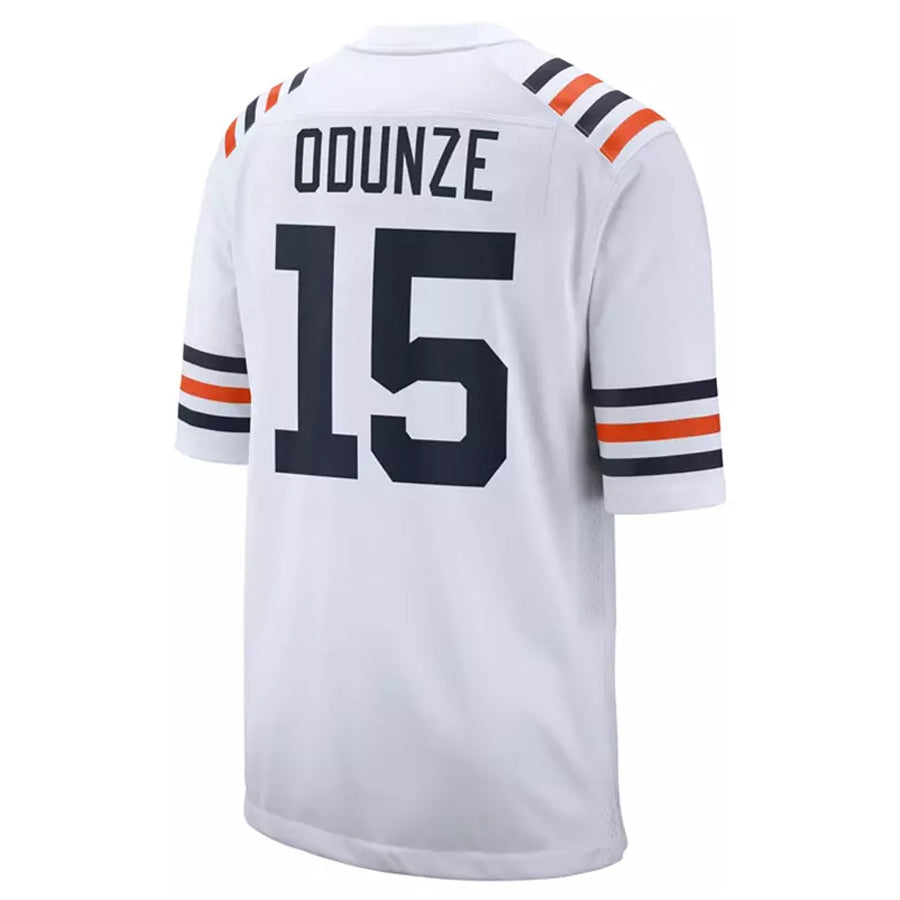 Johmsee C.Bears #15 Rome Odunze Player White 2nd Alternate Game Stitched Jerseys