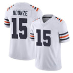 Johmsee C.Bears #15 Rome Odunze Player White Classic Vapor Limited Home Game Stitched Jerseys