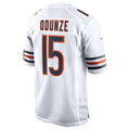 Johmsee C.Bears #15 Rome Odunze Player White Home Game Stitched Jerseys