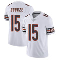 Johmsee C.Bears #15 Rome Odunze Player White Vapor Untouchable Limited Home Game Stitched Jerseys