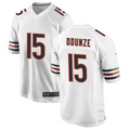 Johmsee C.Bears #15 Rome Odunze White Player Game Stitched Jerseys