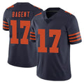 Johmsee C.Bears #17 Tyson Bagent Player Navy Blue Alternate Vapor Untouchable Limited Stitched Jerseys