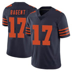 Johmsee C.Bears #17 Tyson Bagent Player Navy Blue Alternate Vapor Untouchable Limited Stitched Jerseys