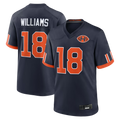 Johmsee C.Bears #18 Caleb Williams Navy 2026 Rivalries Collection Game Stitched Jerseys