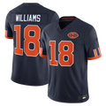 Johmsee C.Bears #18 Caleb Williams Navy 2026 Rivalries Collection Limited Stitched Jerseys