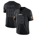 Johmsee C.Bears #18 Caleb Williams Player Black Impact Limited Game Stitched Jerseys