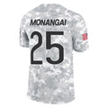 Johmsee C.Bears #25 Kyle Monangai Player Arctic Camo Salute to Service Limited Stitched Jerseys