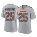 Johmsee C.Bears #25 Kyle Monangai Player Gray Atmosphere Fashion Game Stitched Jerseys