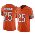 Johmsee C.Bears #25 Kyle Monangai Player Orange Alternate Vapor Limited Home Game Stitched Jerseys