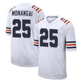 Johmsee C.Bears #25 Kyle Monangai Player White Classic Home Game Stitched Jerseys