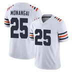 Johmsee C.Bears #25 Kyle Monangai Player White Classic Vapor Limited Home Game Stitched Jerseys