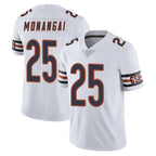 Johmsee C.Bears #25 Kyle Monangai Player White Vapor Untouchable Limited Home Game Stitched Jerseys