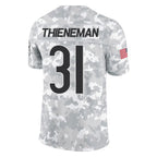 Johmsee C.Bears #31 Dillon Thieneman Player Arctic Camo Salute to Service Limited Stitched Jerseys