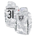 Johmsee C.Bears #31 Dillon Thieneman Player Arctic Camo Salute to Service Pullover Hoodies Limited Stitched Jerseys