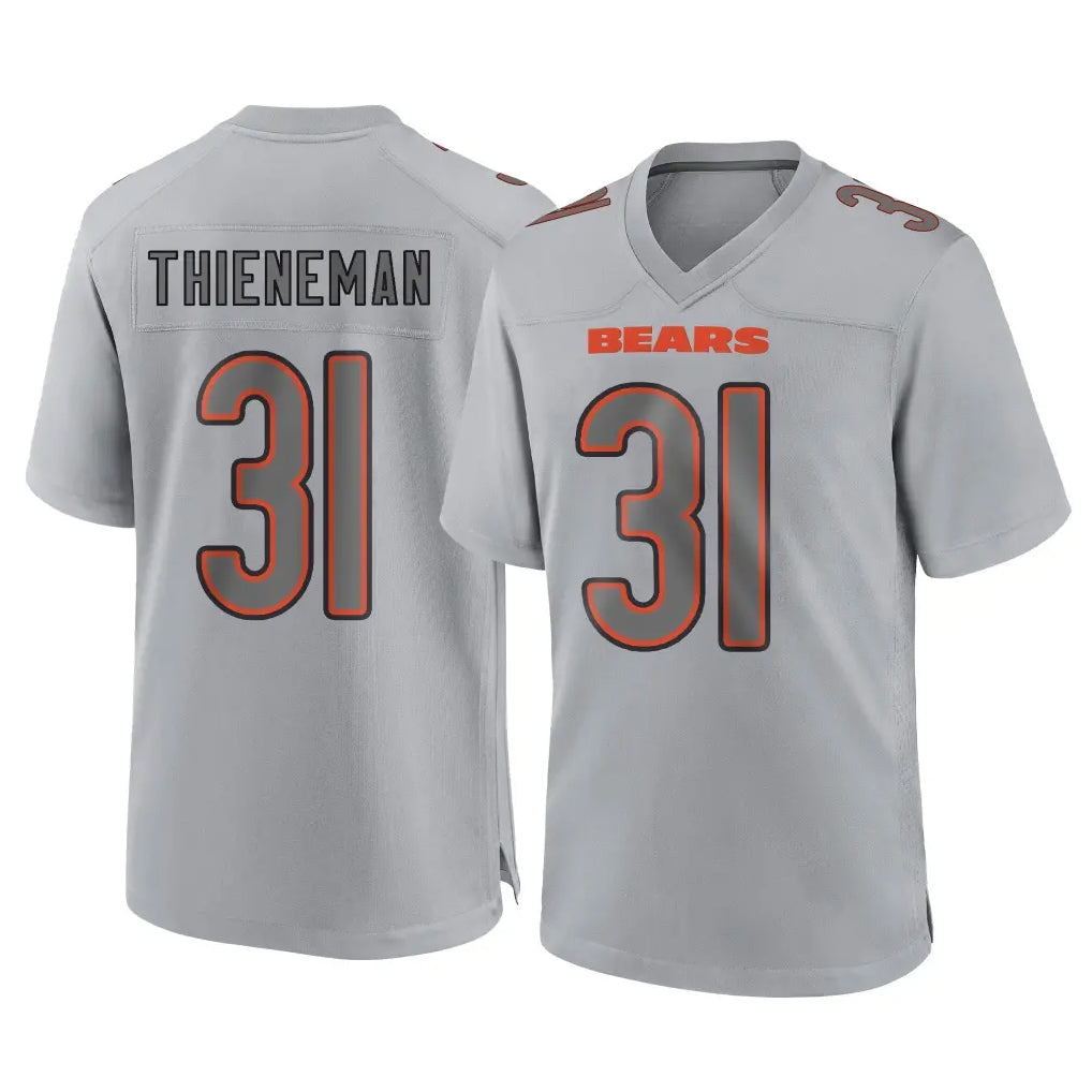 Johmsee C.Bears #31 Dillon Thieneman Player Gray Atmosphere Fashion Game Stitched Jerseys