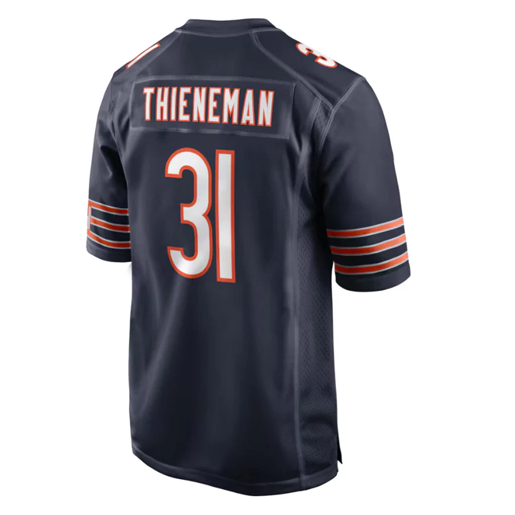 Johmsee C.Bears #31 Dillon Thieneman Player Navy Home Game Stitched Jerseys