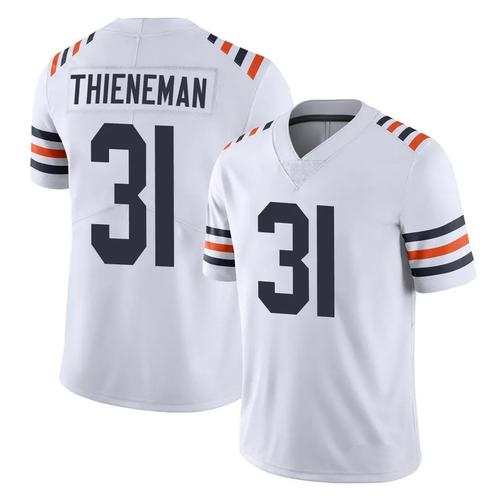 Johmsee C.Bears #31 Dillon Thieneman Player White Classic Vapor Limited Home Game Stitched Jerseys