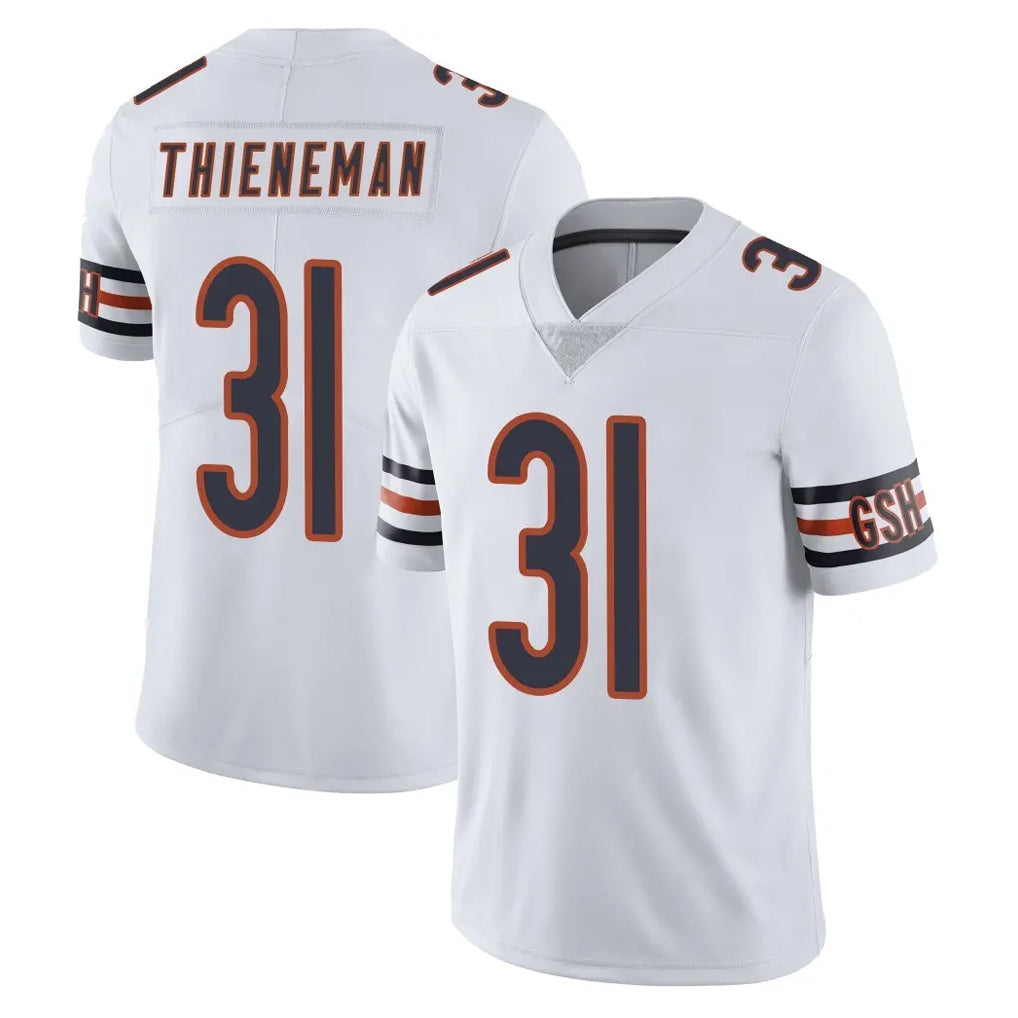 Johmsee C.Bears #31 Dillon Thieneman Player White Vapor Untouchable Limited Home Game Stitched Jerseys