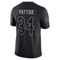Johmsee C.Bears #34 Walter Payton Player Black RFLCTV Limited Game Stitched Jerseys