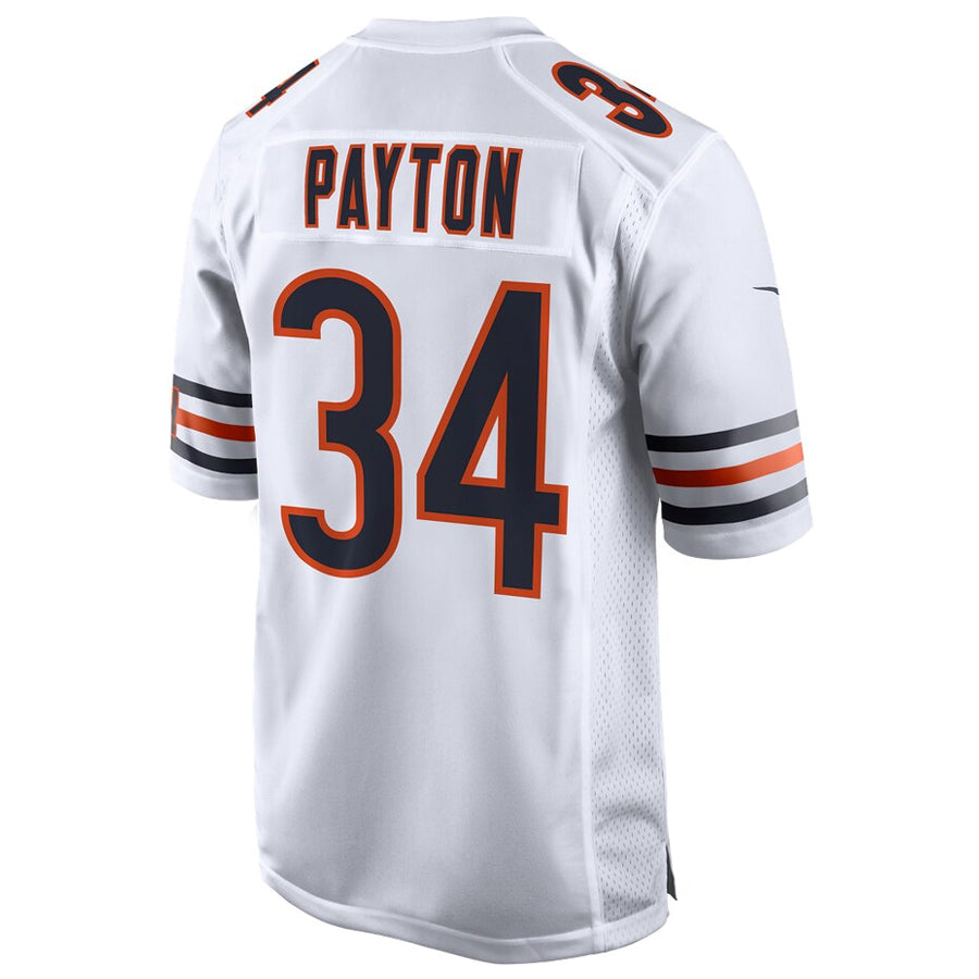 Johmsee C.Bears #34 Walter Payton Player White Home Game Stitched Jerseys