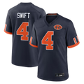 Johmsee C.Bears #4 D'Andre Swift Navy 2026 Rivalries Collection Game Stitched Jerseys