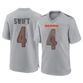 Johmsee C.Bears #4 D'Andre Swift Player Gray Atmosphere Fashion Game Stitched Jerseys