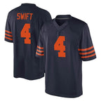 Johmsee C.Bears #4 D'Andre Swift Player Navy Blue Alternate Game Stitched Jerseys