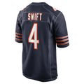 Johmsee C.Bears #4 D'Andre Swift Player Navy Home Game Stitched Jerseys